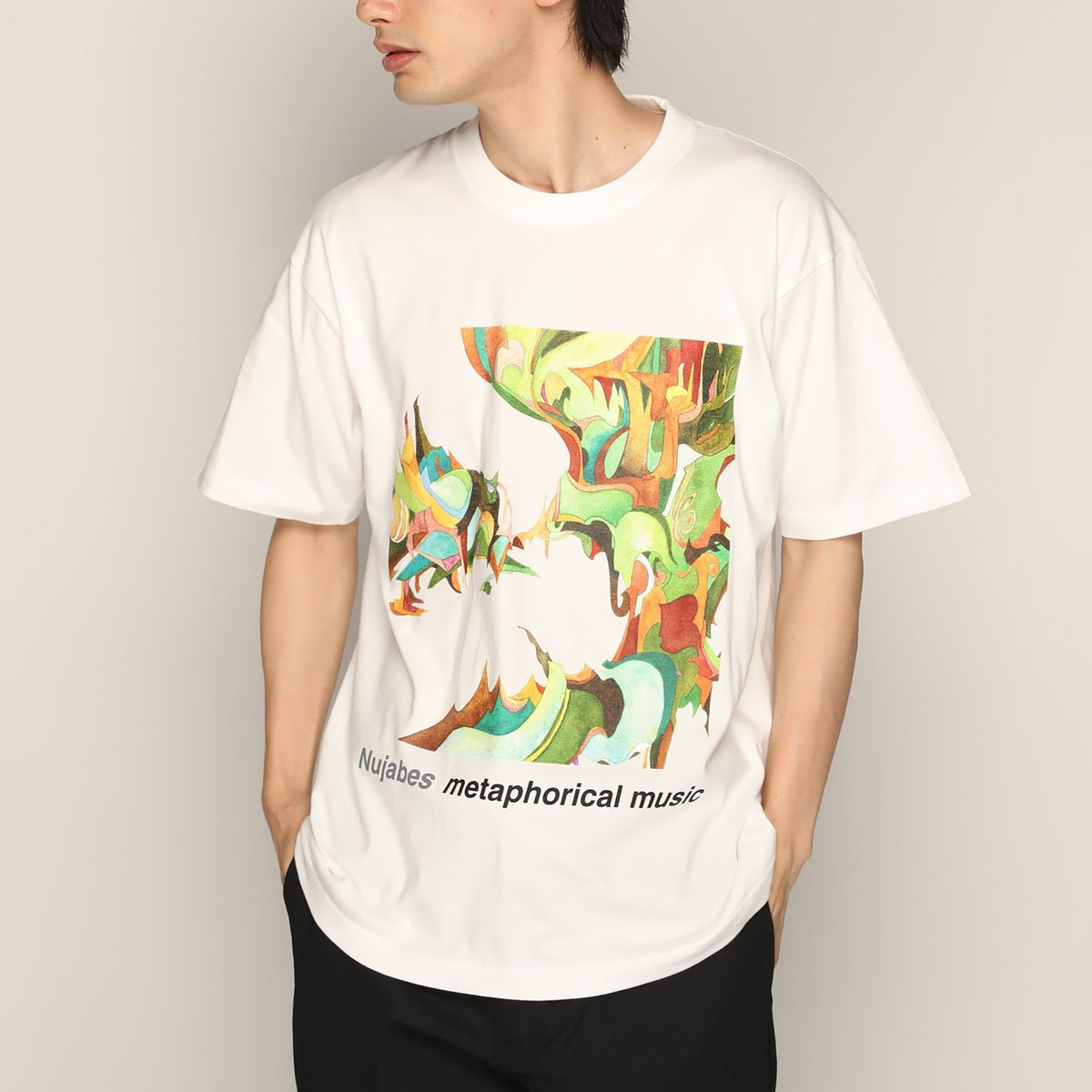 未開封　Feelcycle AZN限定Tシャツ　M Nujabes / METAPHORICAL MUSIC TEE - WHITE - S – YEN TOWN MARKET