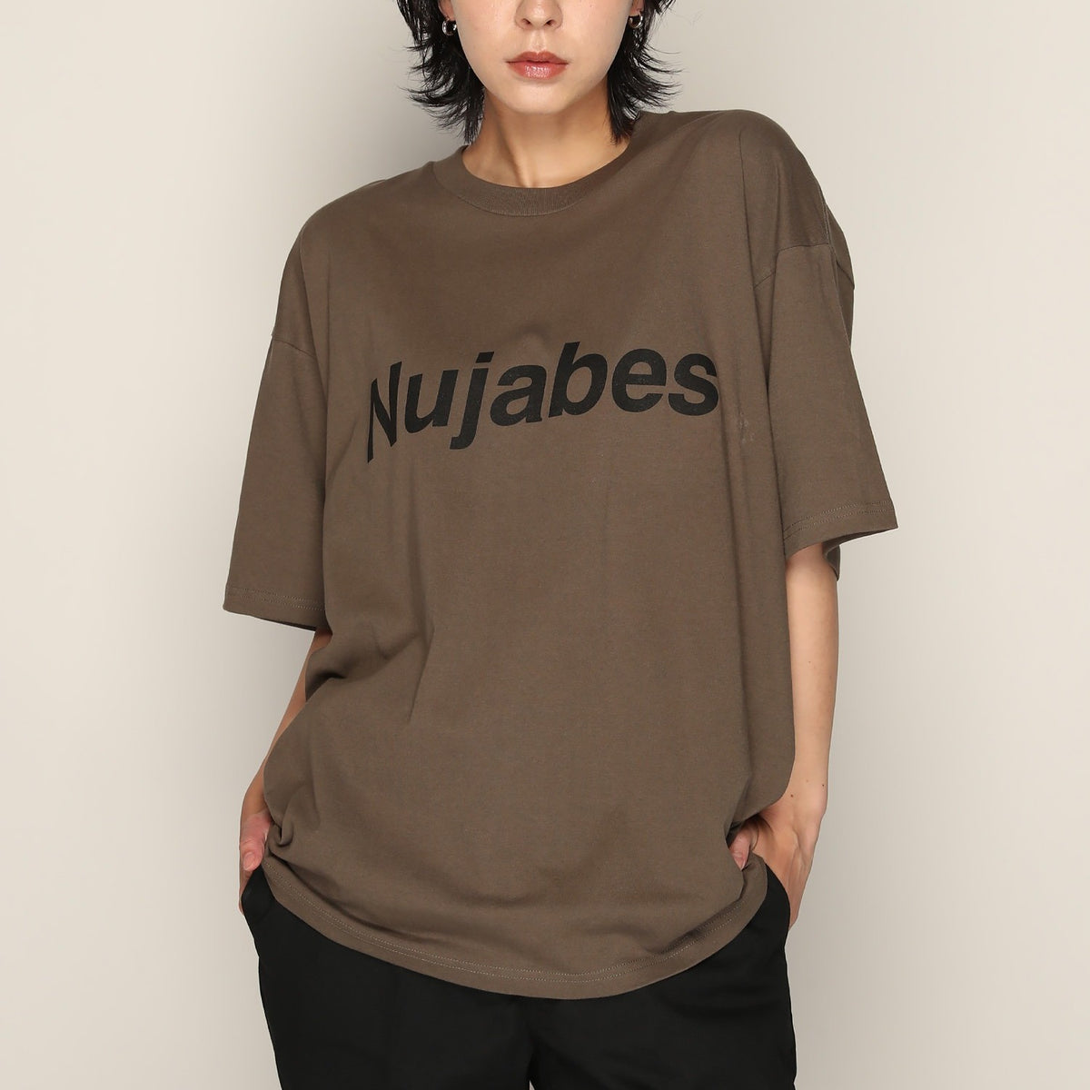 Nujabes Logo Tee - O.D – YEN TOWN MARKET