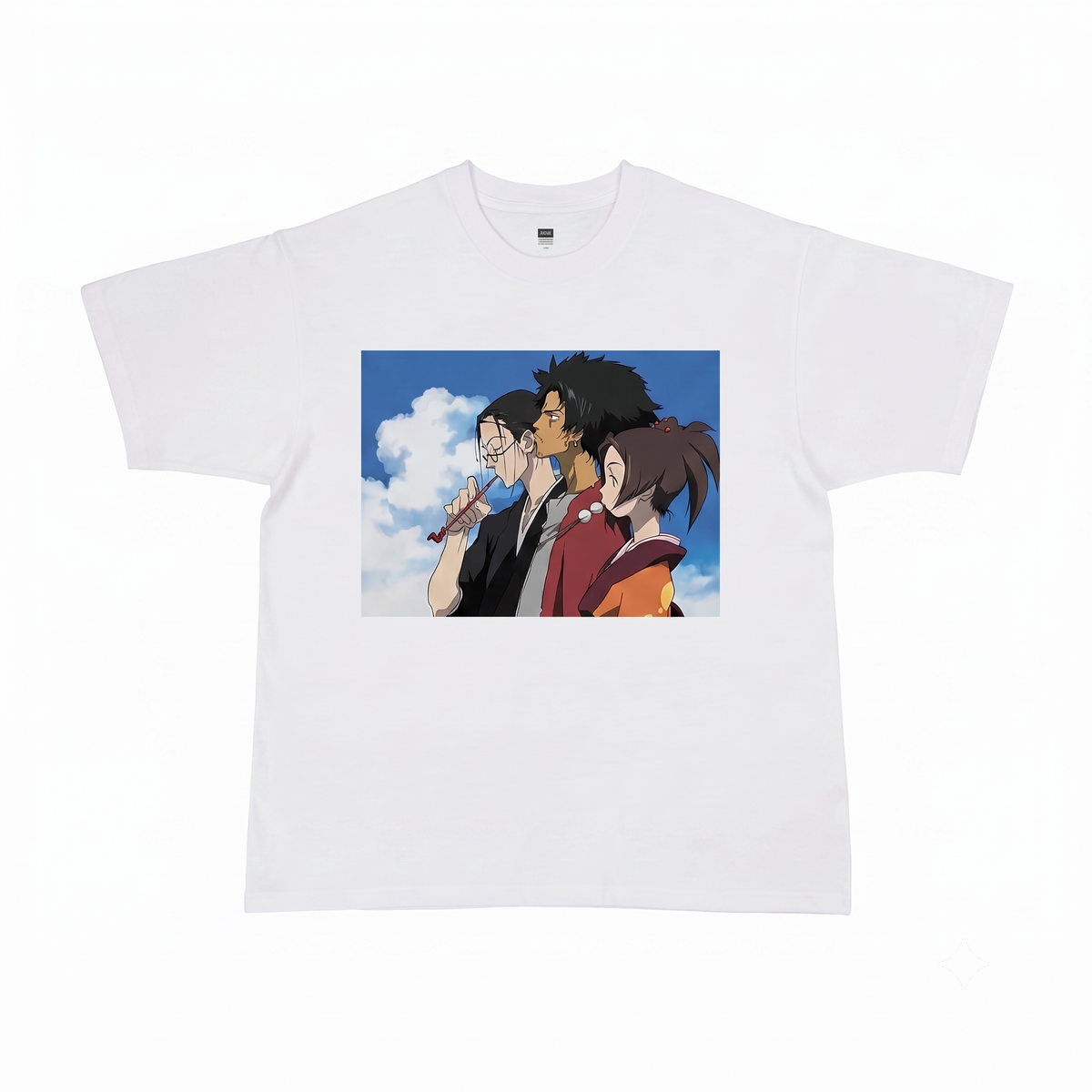 サムライチャンプルー (Samurai Champloo) / HELLHOUNDS TEE - WHITE