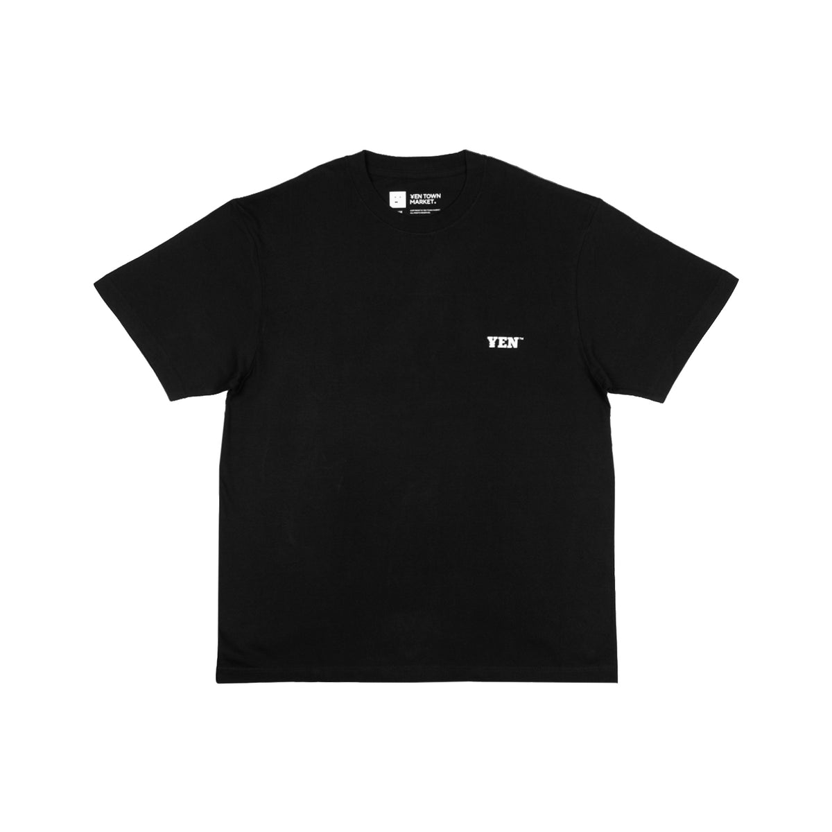 YEN™ Small Logo Tee - Black – YEN TOWN MARKET