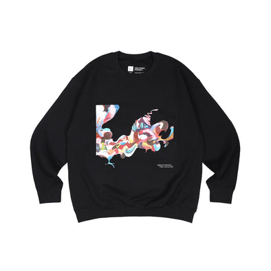 First Collection Crewneck  -Black