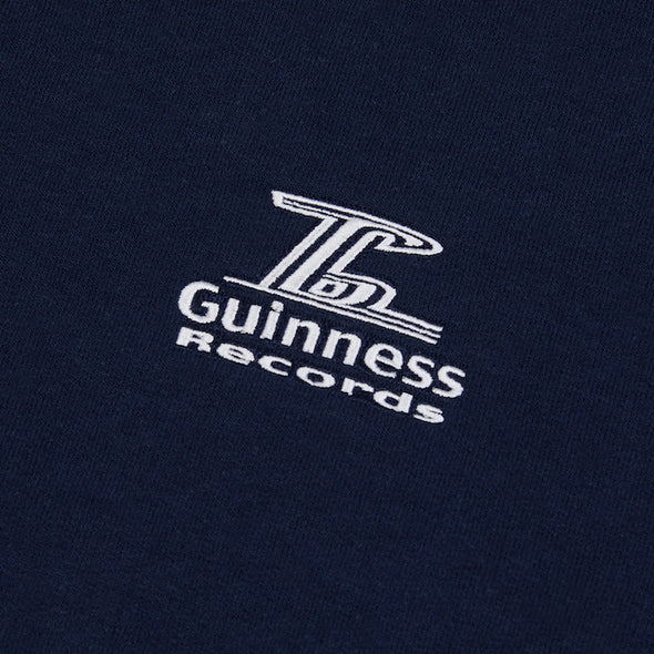 Guinness Records Small Logo Crewneck - Navy