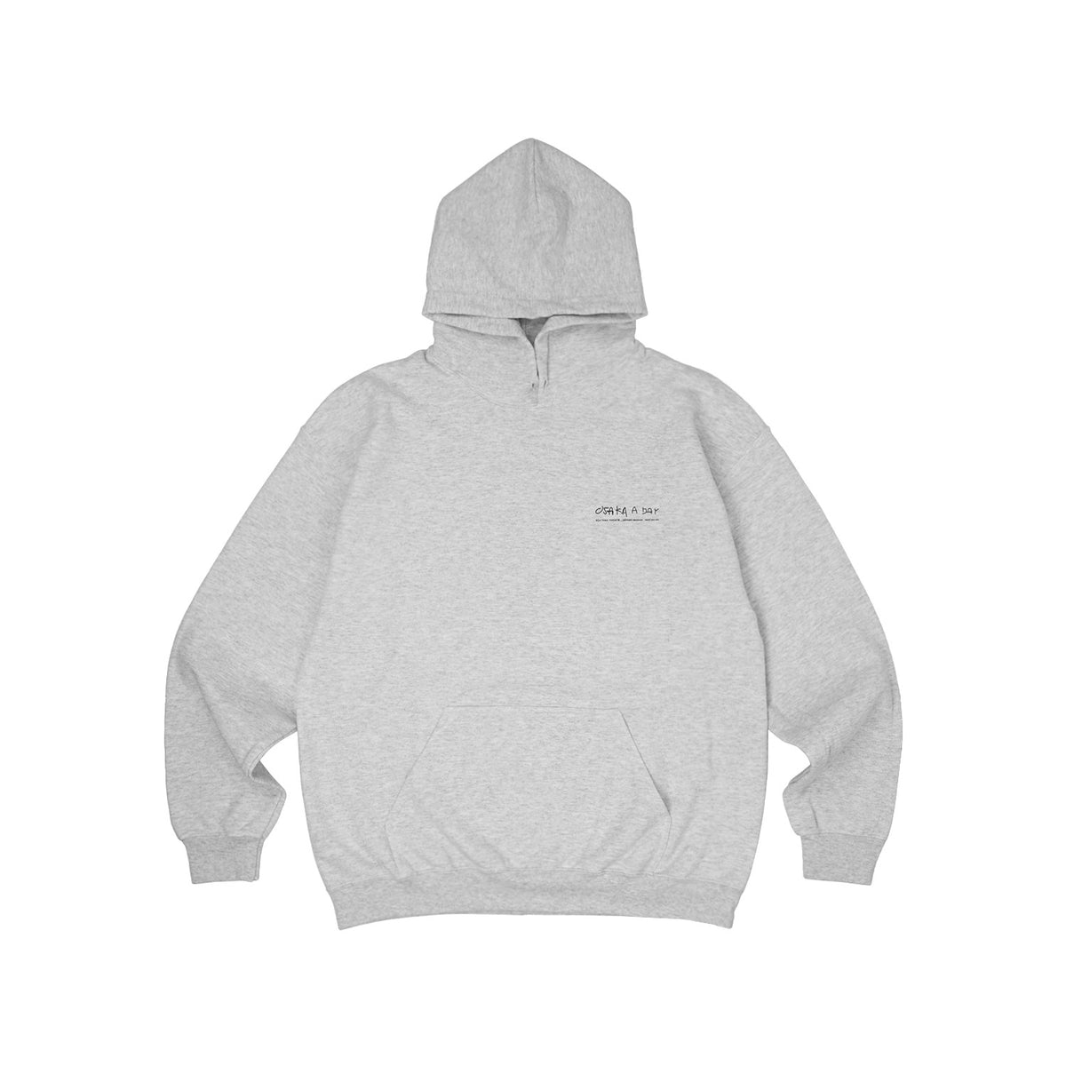 Dotonbori Hoodie - Light Heather Gray – YEN TOWN MARKET