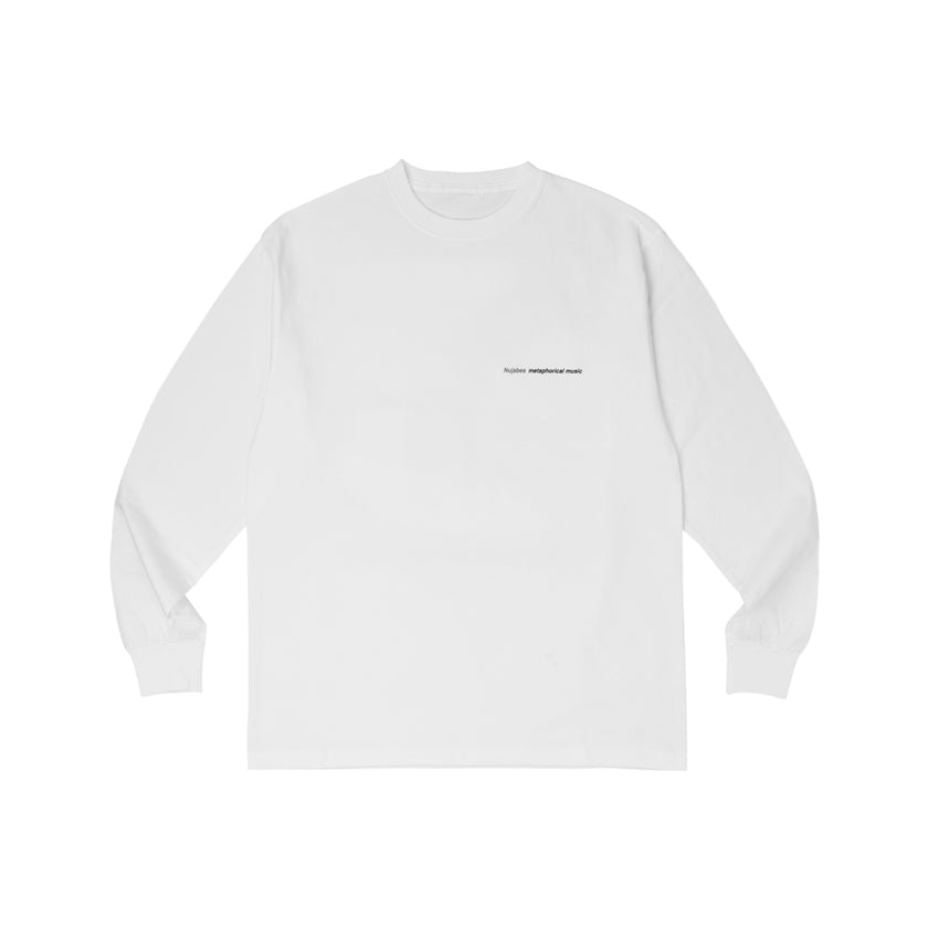 Nujabes / METAPHORICAL MUSIC L/S TEE - WHITE - S/M/L/XL – YEN TOWN