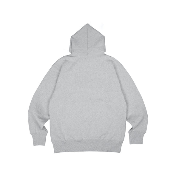 Nujabes Embroidered Logo Hoodie - Light Heather Gray