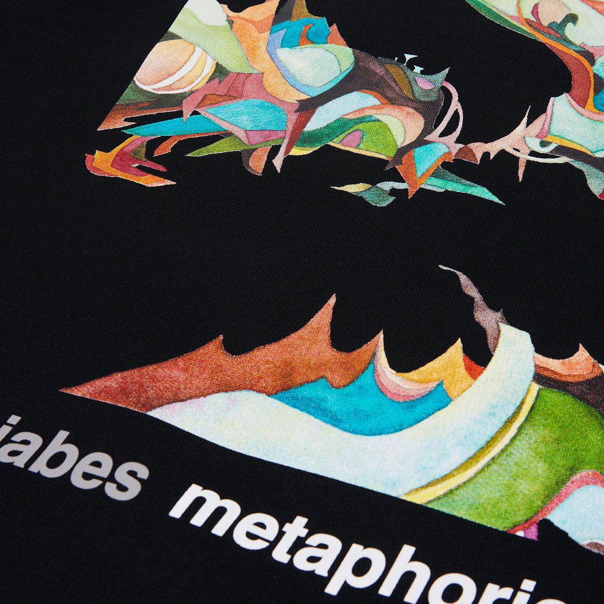 Metaphorical Music Crewneck - Black – YEN TOWN MARKET