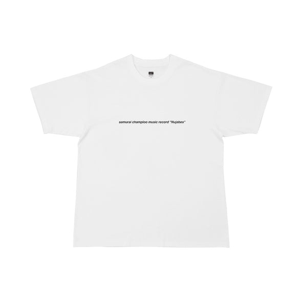 Samurai Champloo × Nujabes Back Visual Tee - White