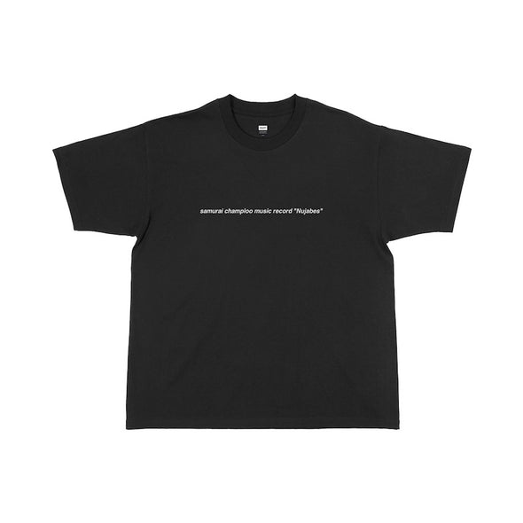 Samurai Champloo × Nujabes Back Visual Tee - Black