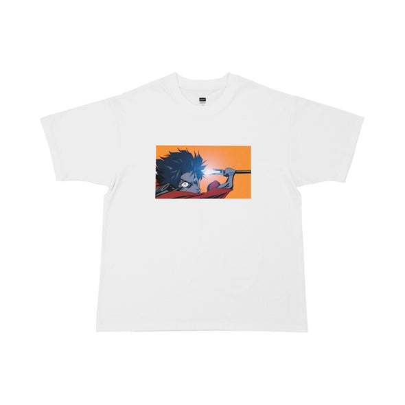 Samurai Champloo × Nujabes  Mugen Print Tee - White