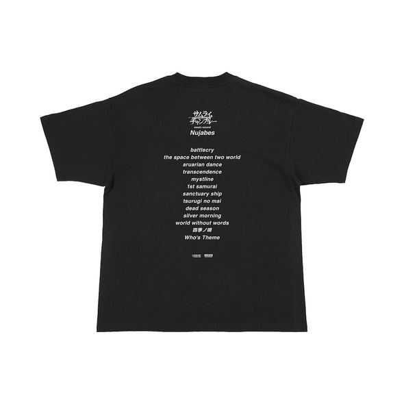 Samurai Champloo × Nujabes Mugen Visual Tee - Black