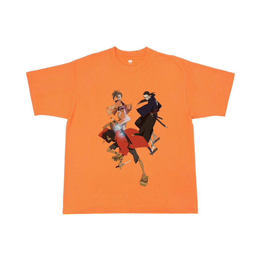 Samurai Champloo Tee - Orange – YEN TOWN MARKET