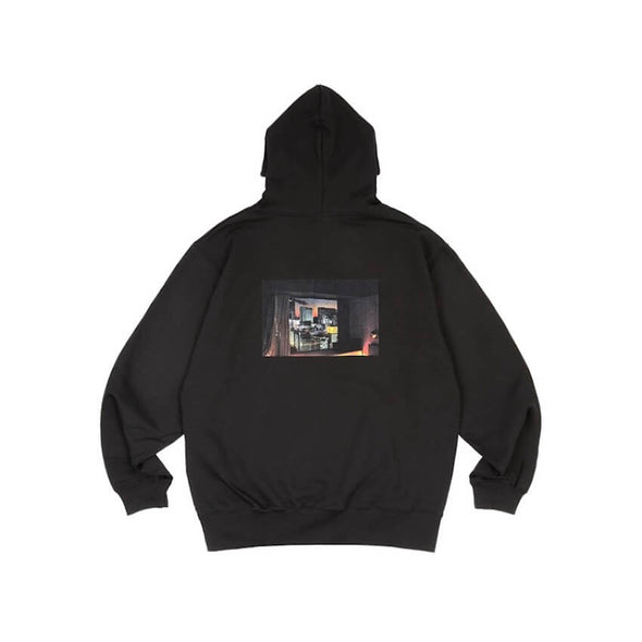 SHIBUYA sunset Hoodie-　Black