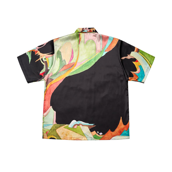 Nujabes Metaphorical Aloha Shirt - Black