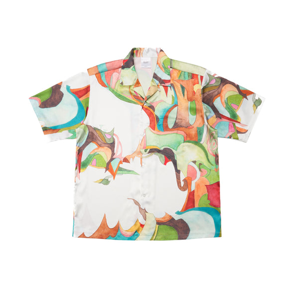 Nujabes Metaphorical Aloha Shirt - White