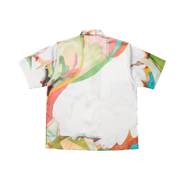 Nujabes Metaphorical Aloha Shirt - White
