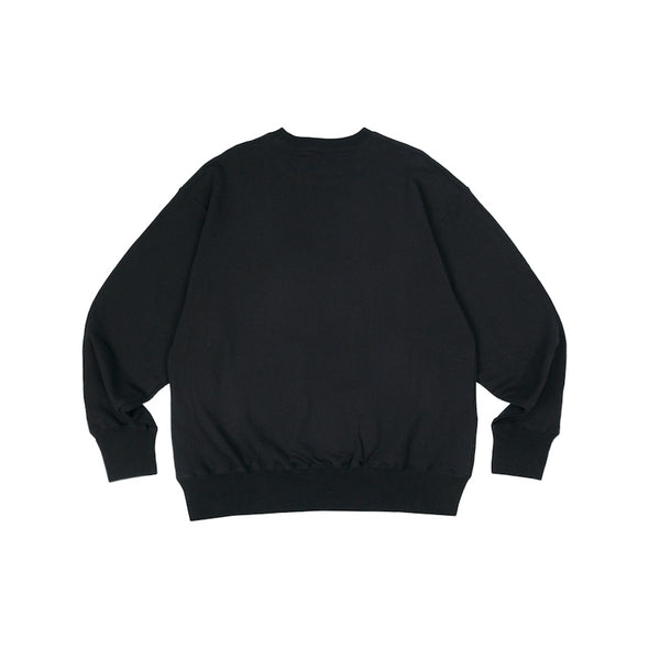 Samurai Champloo × Nujabes Logo Crewneck - Black