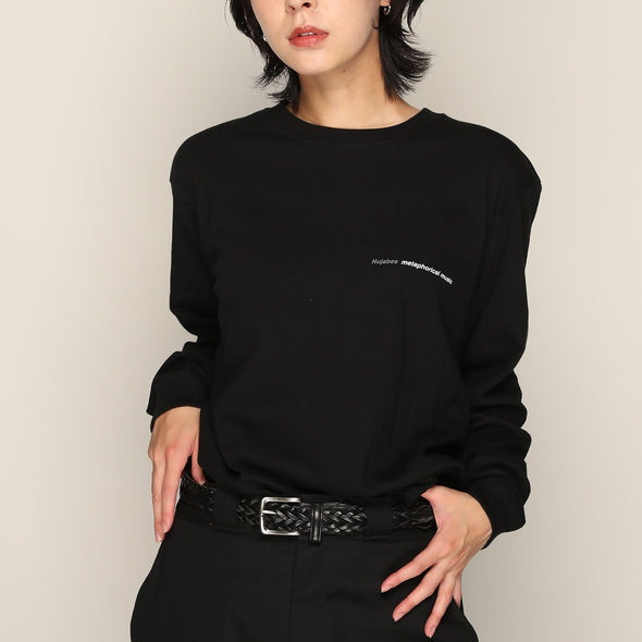 Nujabes / METAPHORICAL MUSIC L/S TEE - BLACK - S – YEN TOWN MARKET