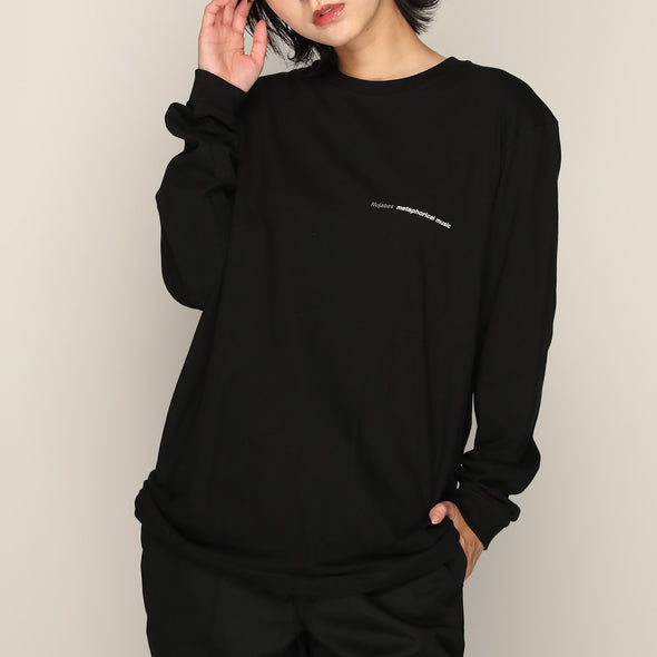 Nujabes / METAPHORICAL MUSIC L/S TEE - BLACK - S – YEN TOWN MARKET