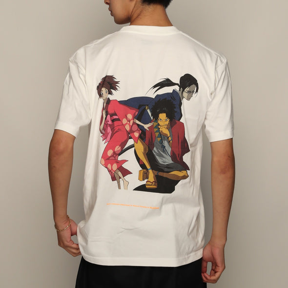 Samurai Champloo Back Visual Tee - White – YEN TOWN MARKET