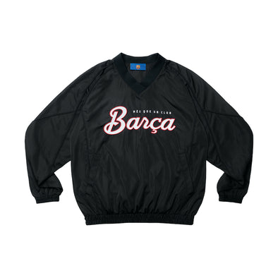 BARÇA Script Logo Nylon Piste - Black