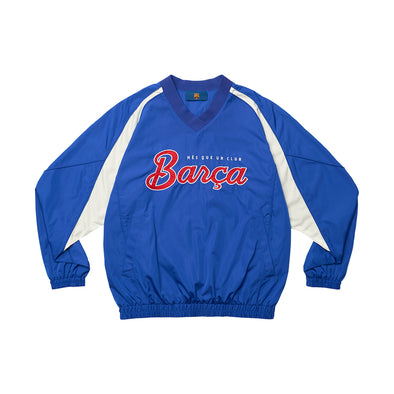 BARÇA Script Logo Nylon Piste - Navy