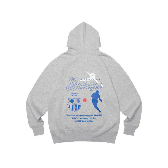 BARÇA Prayers No.3 Hoodie - Heather Gray