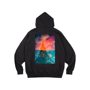Jiro Konami Tokyo Tower Hoodie - Black