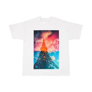 Jiro Konami Tokyo Tower Tee  - White