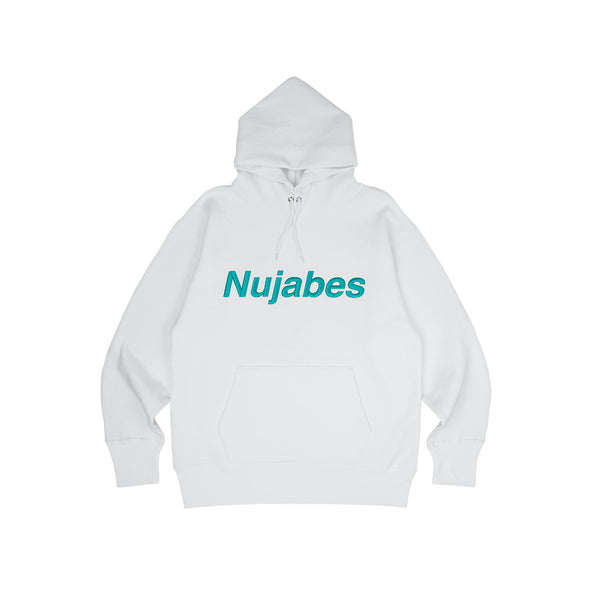 Nujabes Embroidered Logo Hoodie - White