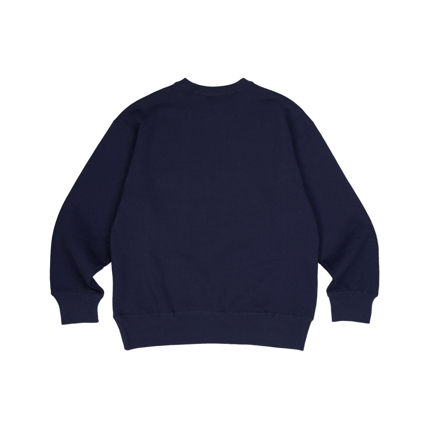 Nujabes Embroidered Logo Crewneck - Navy – YEN TOWN MARKET