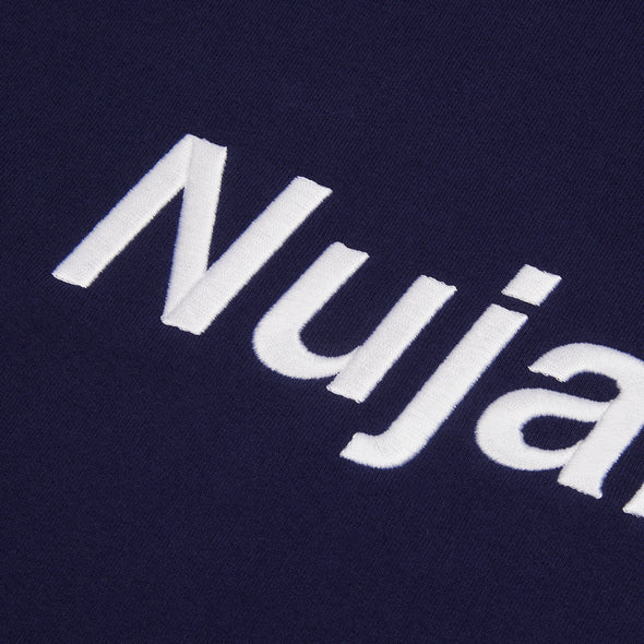 Nujabes Embroidered Logo Crewneck - Navy