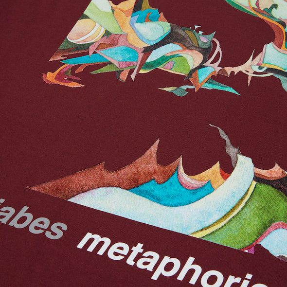 Metaphorical Music Tee - Burgundy