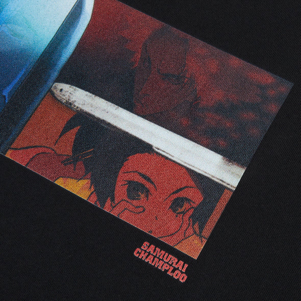 Samurai Champloo Graphic Hoodie - Black