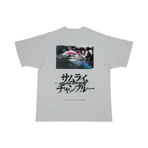 Samurai Champloo Artwork Tee - Light Heather Gray