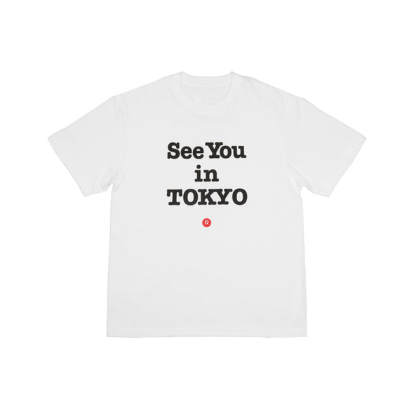 SEE YOU IN TOKYO FRONT TEE - White