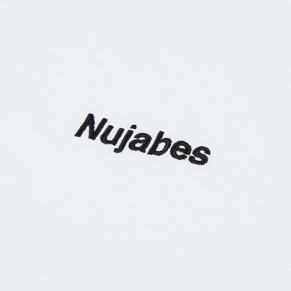 Nujabes Embroidery Small Logo LS Tee - White