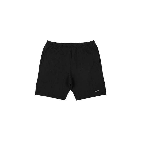 Nujabes Small Logo Embroidery Shorts - Black