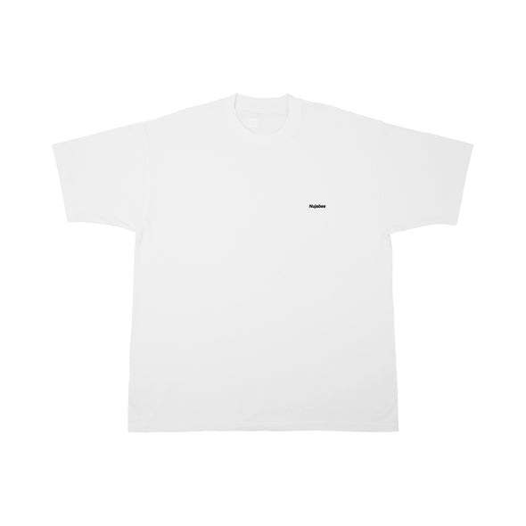 Nujabes Small Logo Embroidery Tee - White
