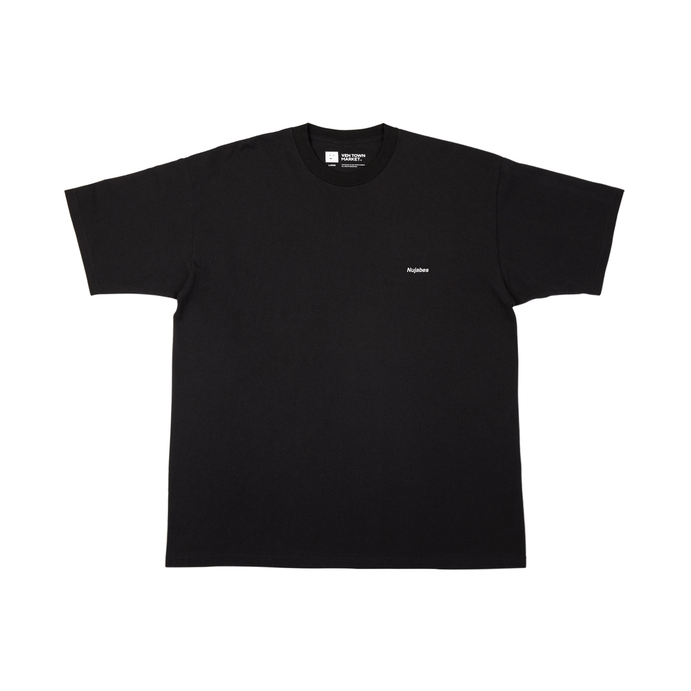 Nujabes Small Logo Embroidery Tee - Black