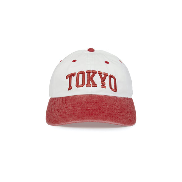 TOKYO Cap - Natural/Red