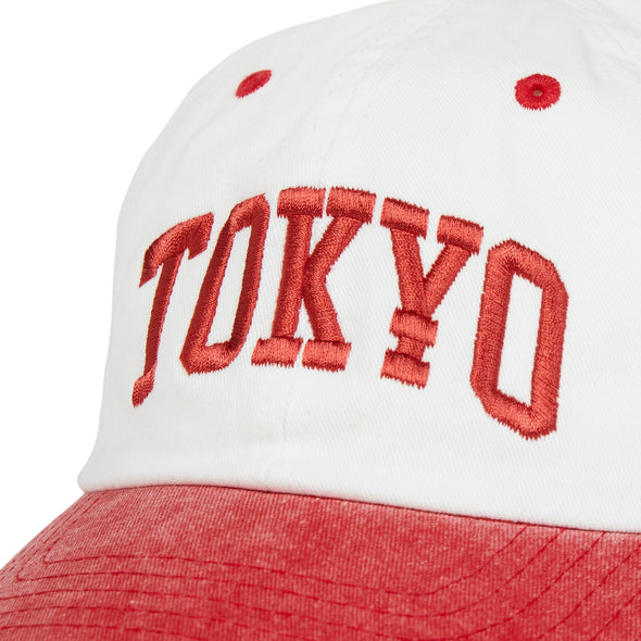 TOKYO Cap - Natural/Red