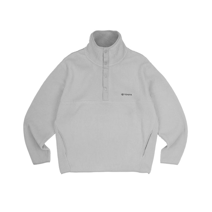 TOYOTA Fleece Pullover - Gray – YEN TOWN MARKET