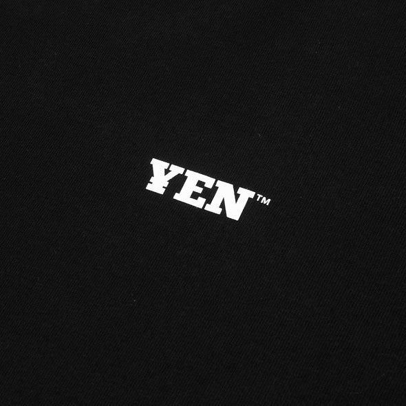 YEN™  Small Logo Tee - Black