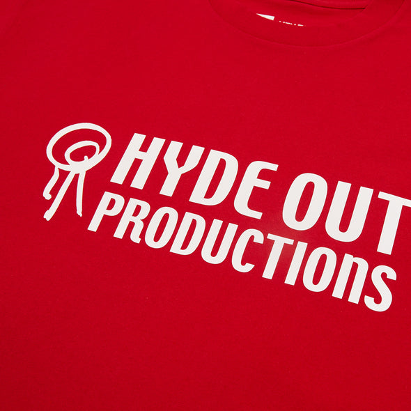 Hydeout Logo Long Sleeve - Red