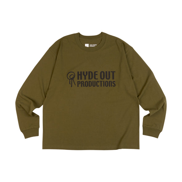 Hydeout Logo Long Sleeve - Olive