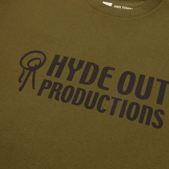 Hydeout Logo Long Sleeve - Olive