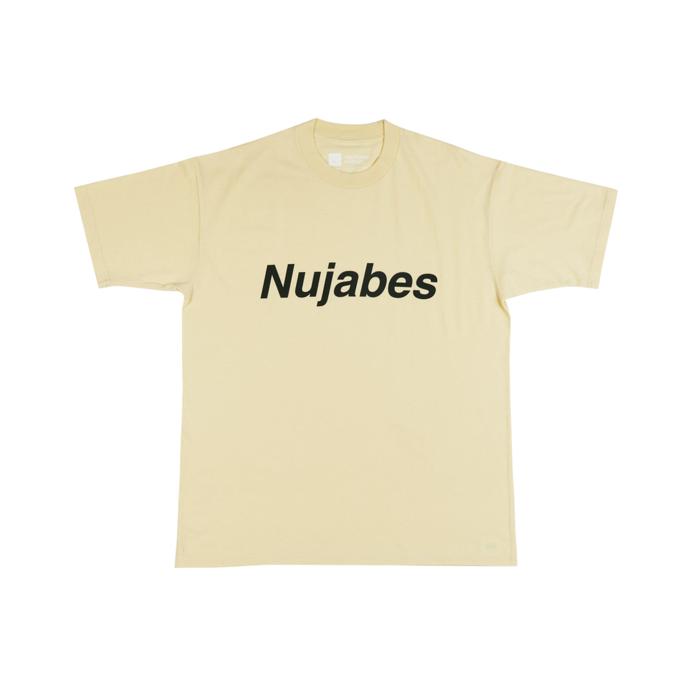 Nujabes Logo Tee - Light Yellow – YEN TOWN MARKET