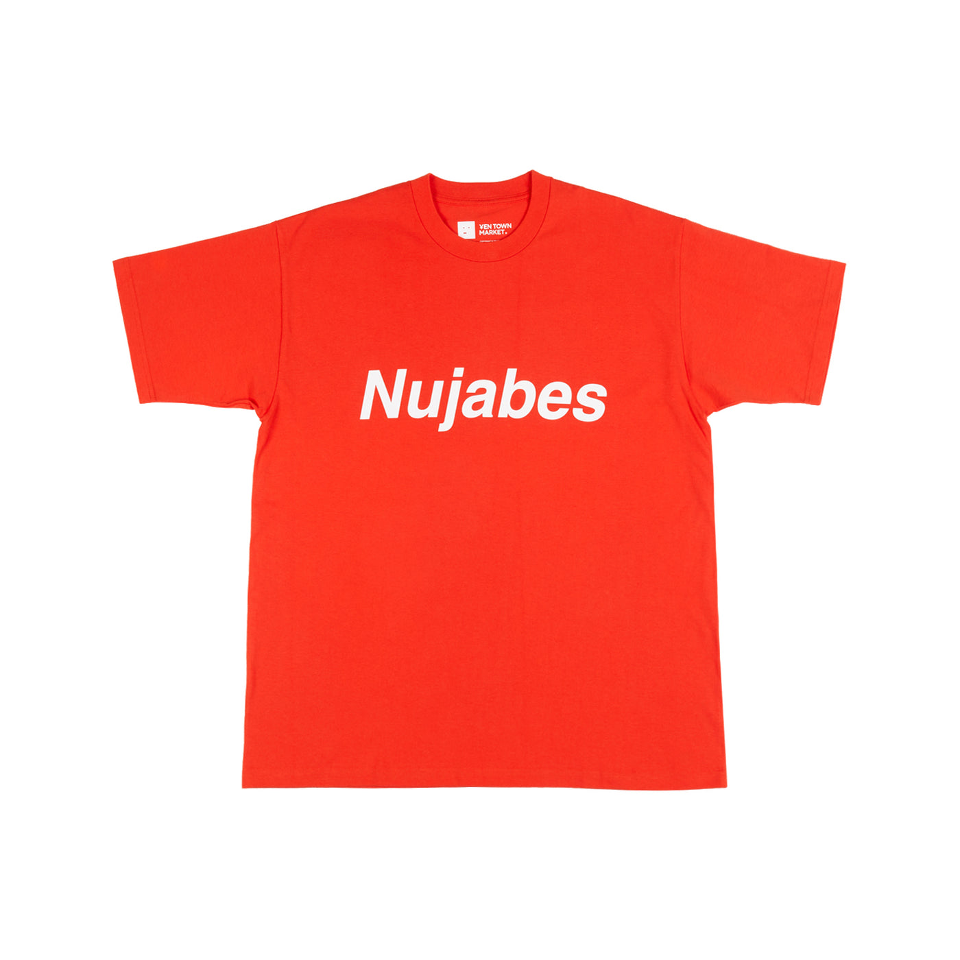 Nujabes Logo Tee - Orange – YEN TOWN MARKET