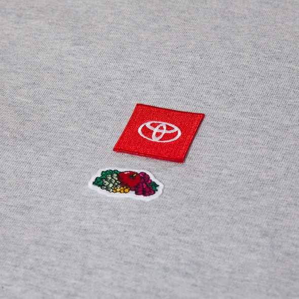 TOYOTA ×  FRUIT OF THE LOOM Heavy Weight Tee - Gray