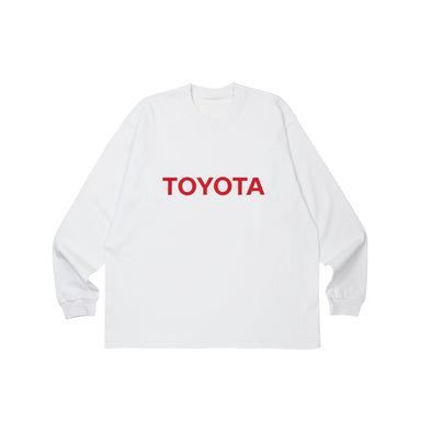 TOYOTA Logo Long Sleeve - White